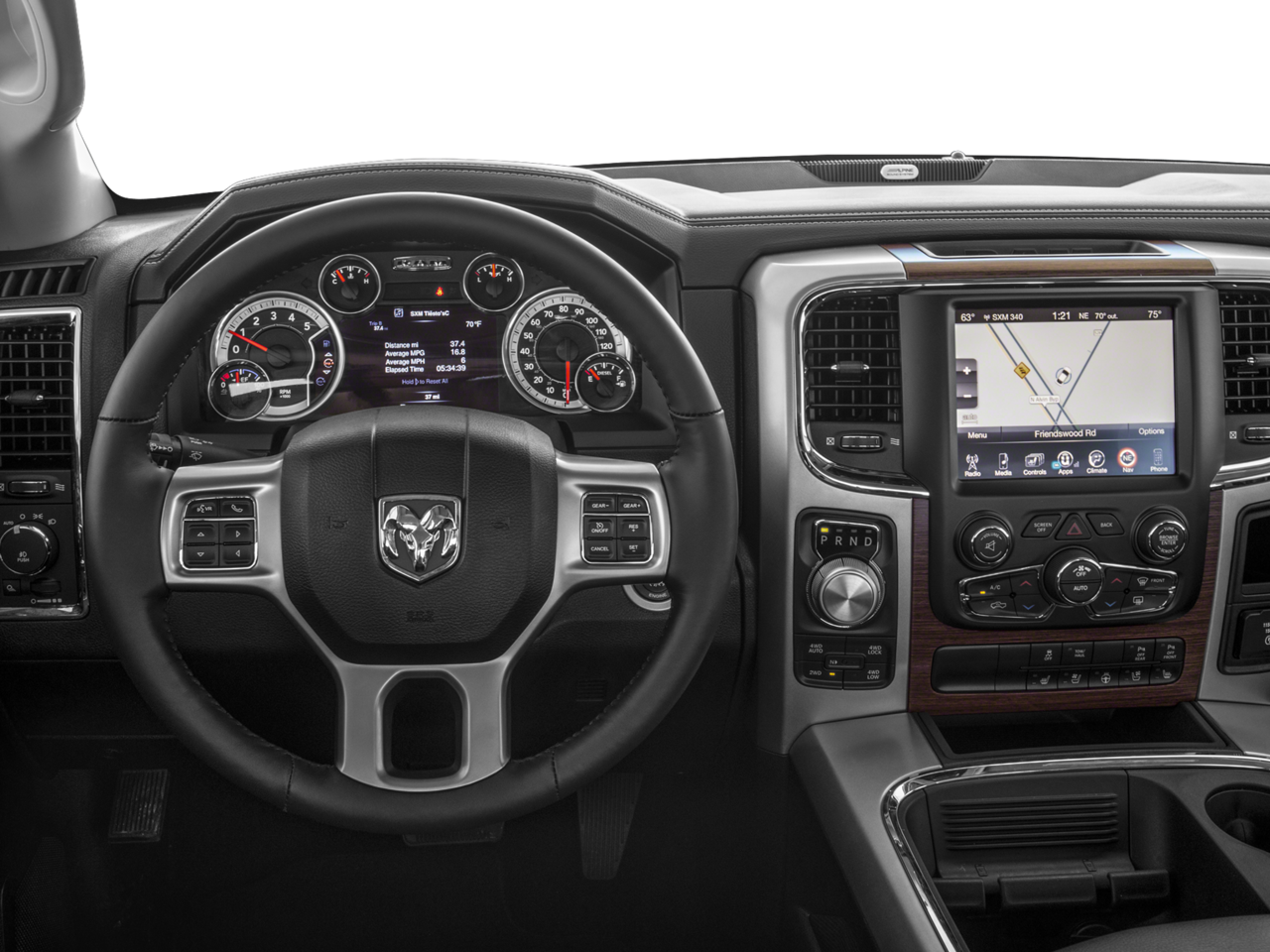 2017 RAM 1500 Laramie Crew Cab 4x4 5'7' Box