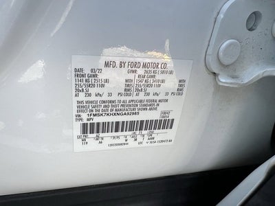 2022 Ford Explorer ST-Line