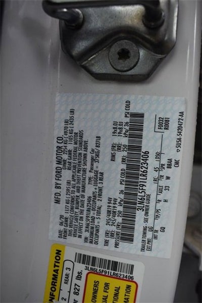 2020 Lincoln MKZ Reserve