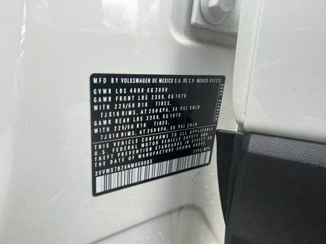 2022 Volkswagen Taos SE