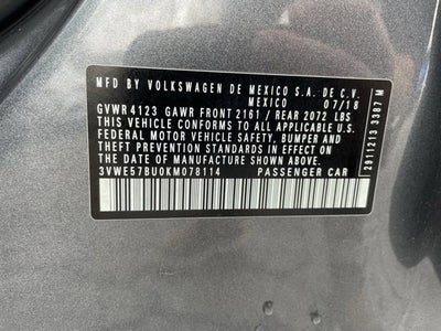 2019 Volkswagen Jetta SEL