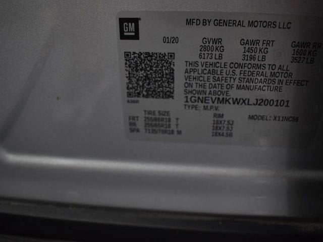 2020 Chevrolet Traverse 2FL